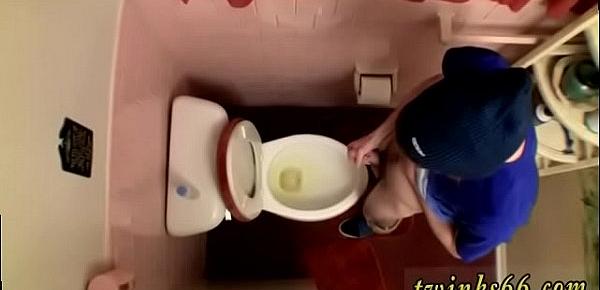  Effeminate gay solo first time Unloading In The Toilet Bowl